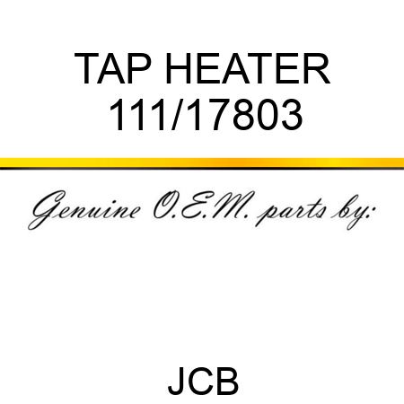 TAP HEATER 111/17803