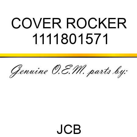 COVER ROCKER 1111801571