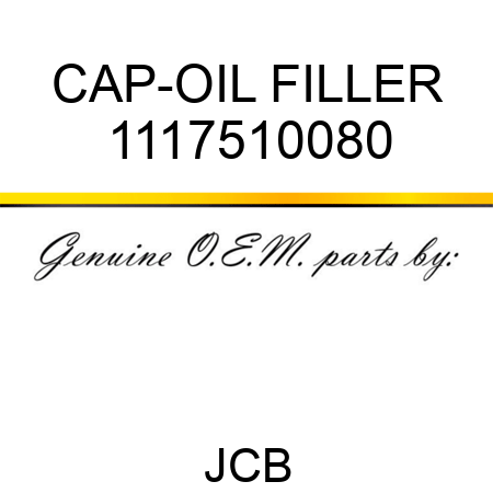 CAP-OIL FILLER 1117510080