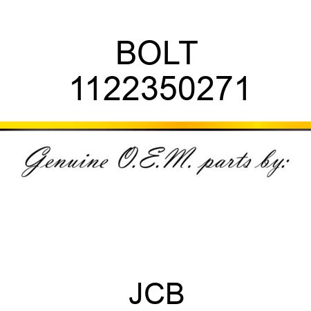 BOLT 1122350271