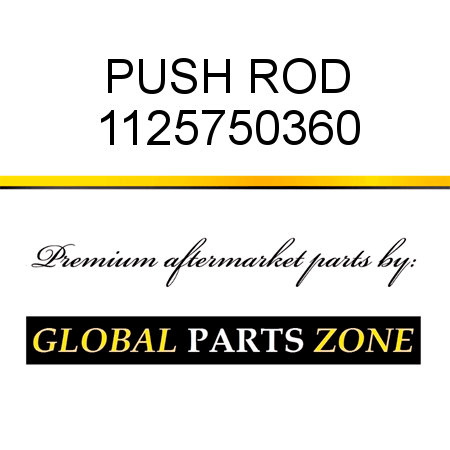 PUSH ROD 1125750360