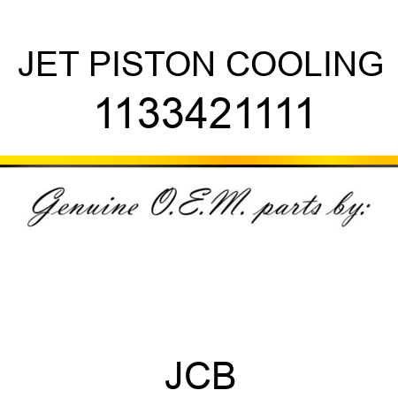 JET PISTON COOLING 1133421111