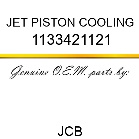 JET PISTON COOLING 1133421121