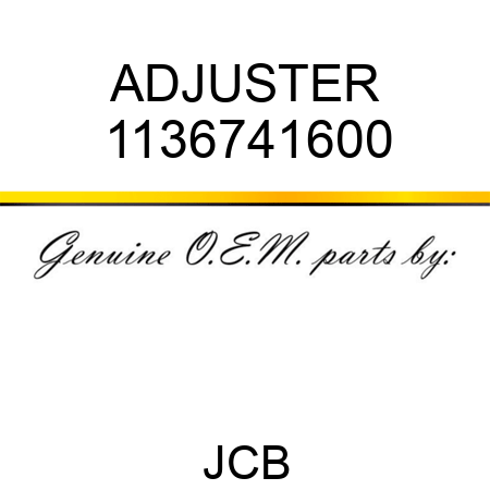 ADJUSTER 1136741600