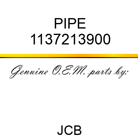 PIPE 1137213900