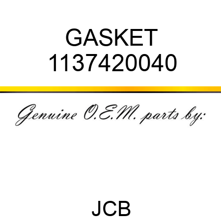 GASKET 1137420040