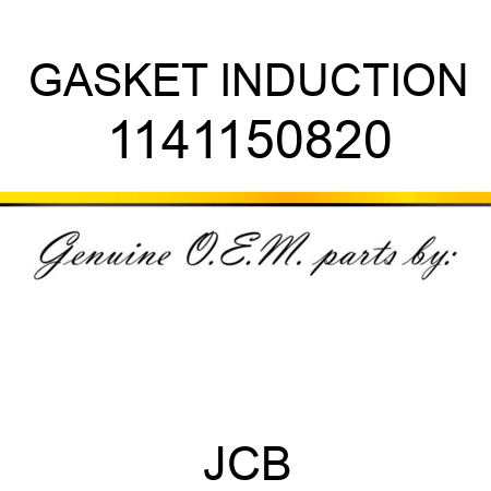 GASKET INDUCTION 1141150820