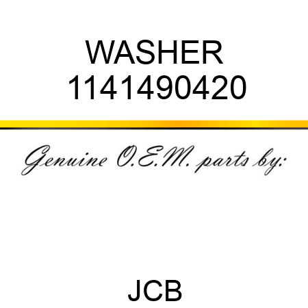 WASHER 1141490420