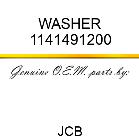 WASHER 1141491200