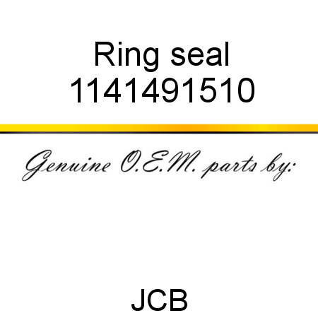Ring, seal 1141491510