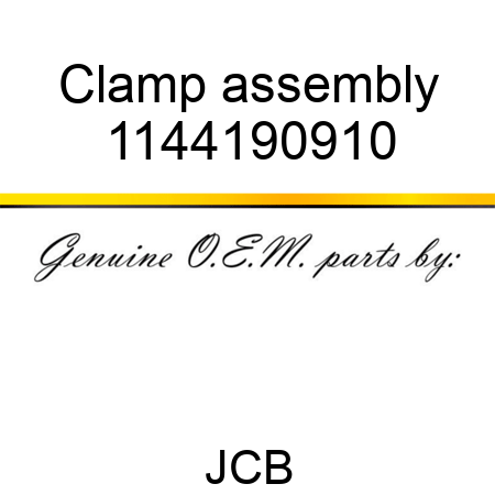 Clamp assembly 1144190910