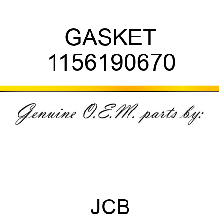 GASKET 1156190670