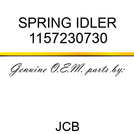SPRING IDLER 1157230730