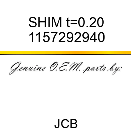 SHIM t=0.20 1157292940