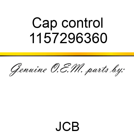 Cap control 1157296360