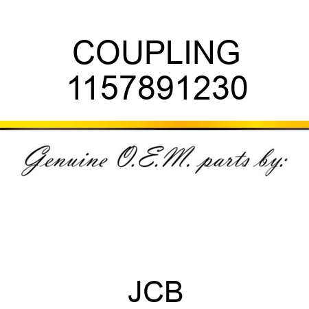 COUPLING 1157891230