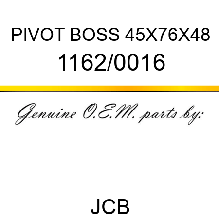 PIVOT BOSS 45X76X48 1162/0016