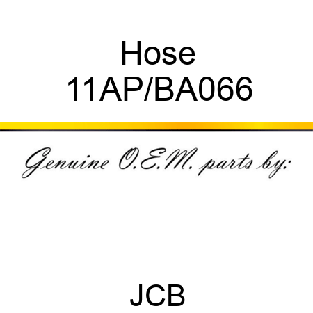 Hose 11AP/BA066