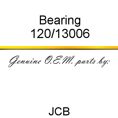 Bearing 120/13006