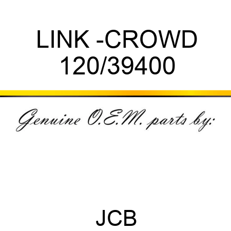 LINK -CROWD 120/39400