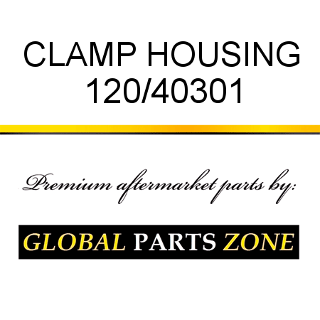 CLAMP HOUSING 120/40301
