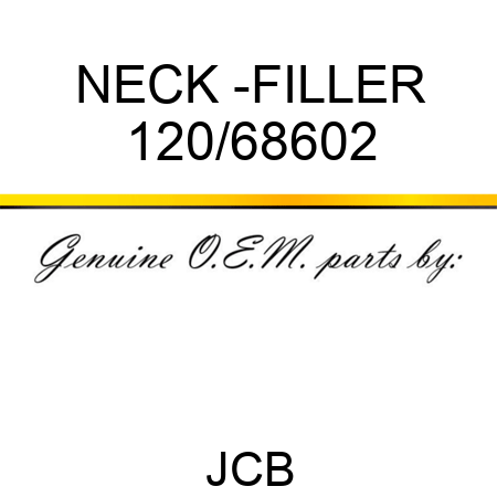 NECK -FILLER 120/68602