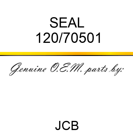 SEAL 120/70501