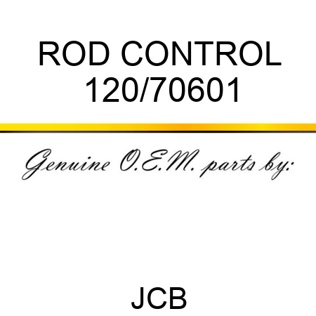 ROD CONTROL 120/70601