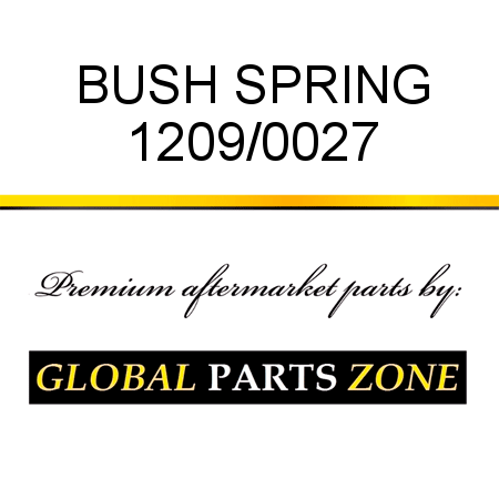 BUSH SPRING 1209/0027