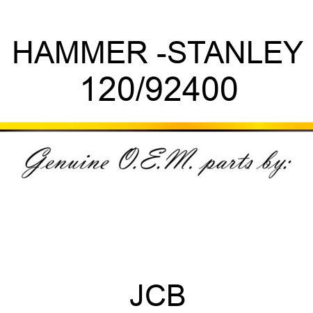 HAMMER -STANLEY 120/92400