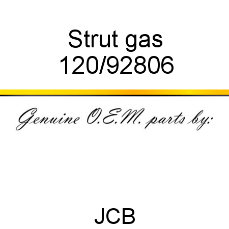 Strut, gas 120/92806