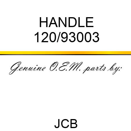 HANDLE 120/93003