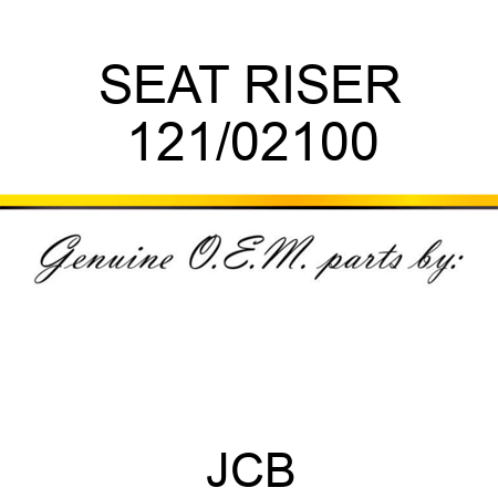 SEAT RISER 121/02100