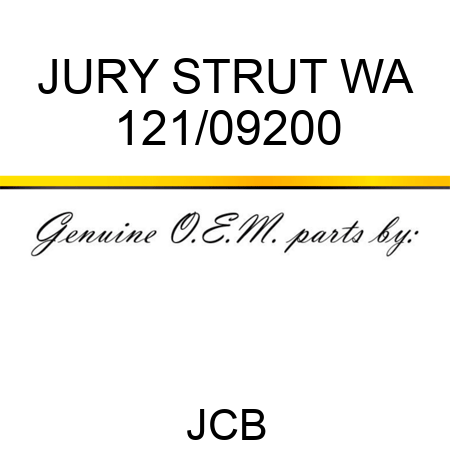 JURY STRUT WA 121/09200
