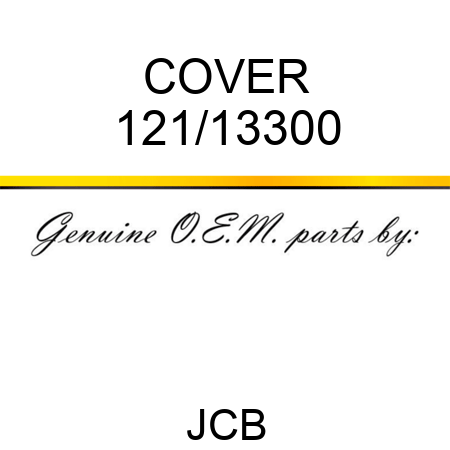 COVER 121/13300