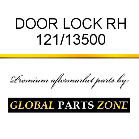 DOOR LOCK RH 121/13500