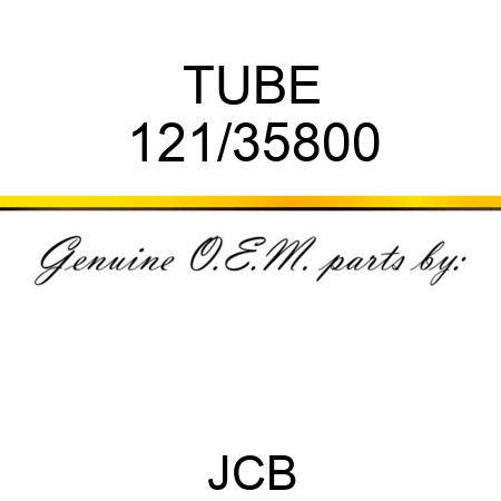 TUBE 121/35800