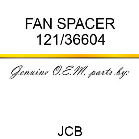 FAN SPACER 121/36604