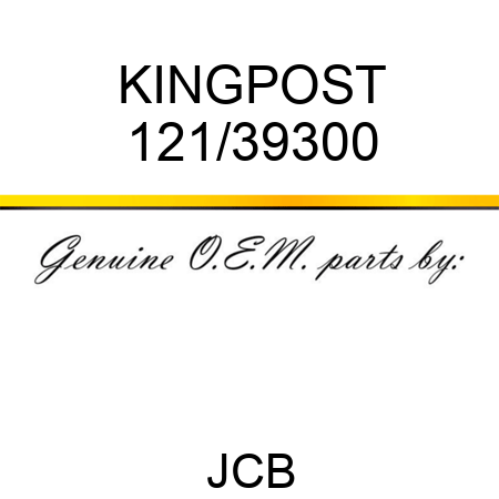 KINGPOST 121/39300