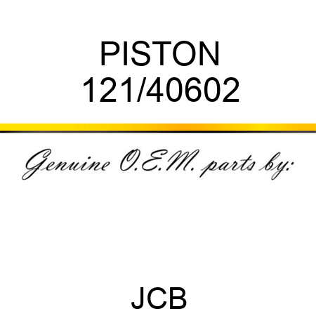 PISTON 121/40602