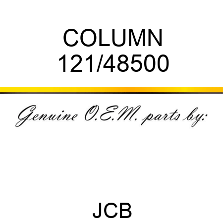 COLUMN 121/48500