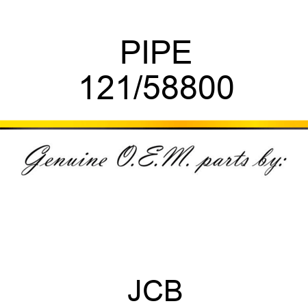 PIPE 121/58800