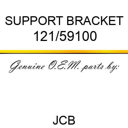 SUPPORT BRACKET 121/59100