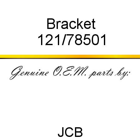 Bracket 121/78501