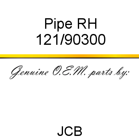 Pipe, RH 121/90300