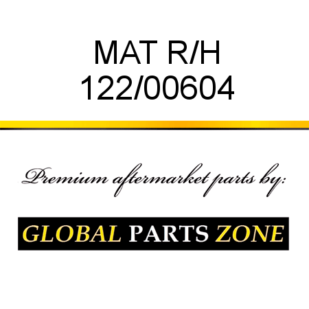 MAT R/H 122/00604