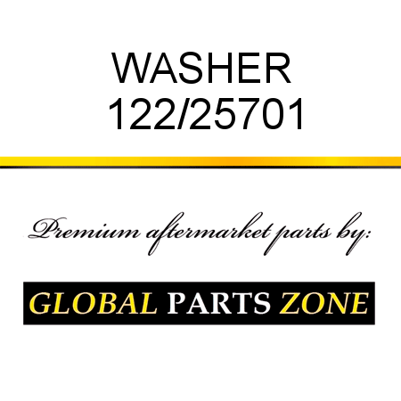 WASHER 122/25701