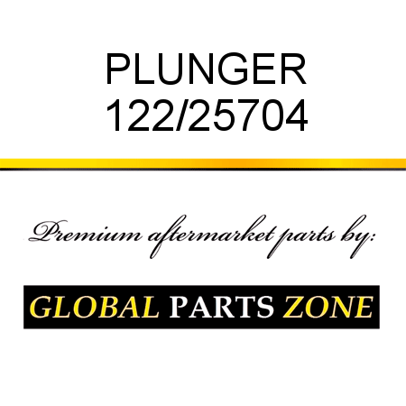 PLUNGER 122/25704