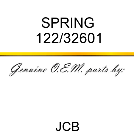 SPRING 122/32601