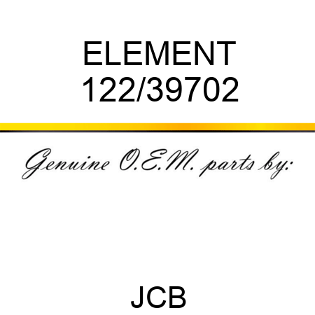 ELEMENT 122/39702